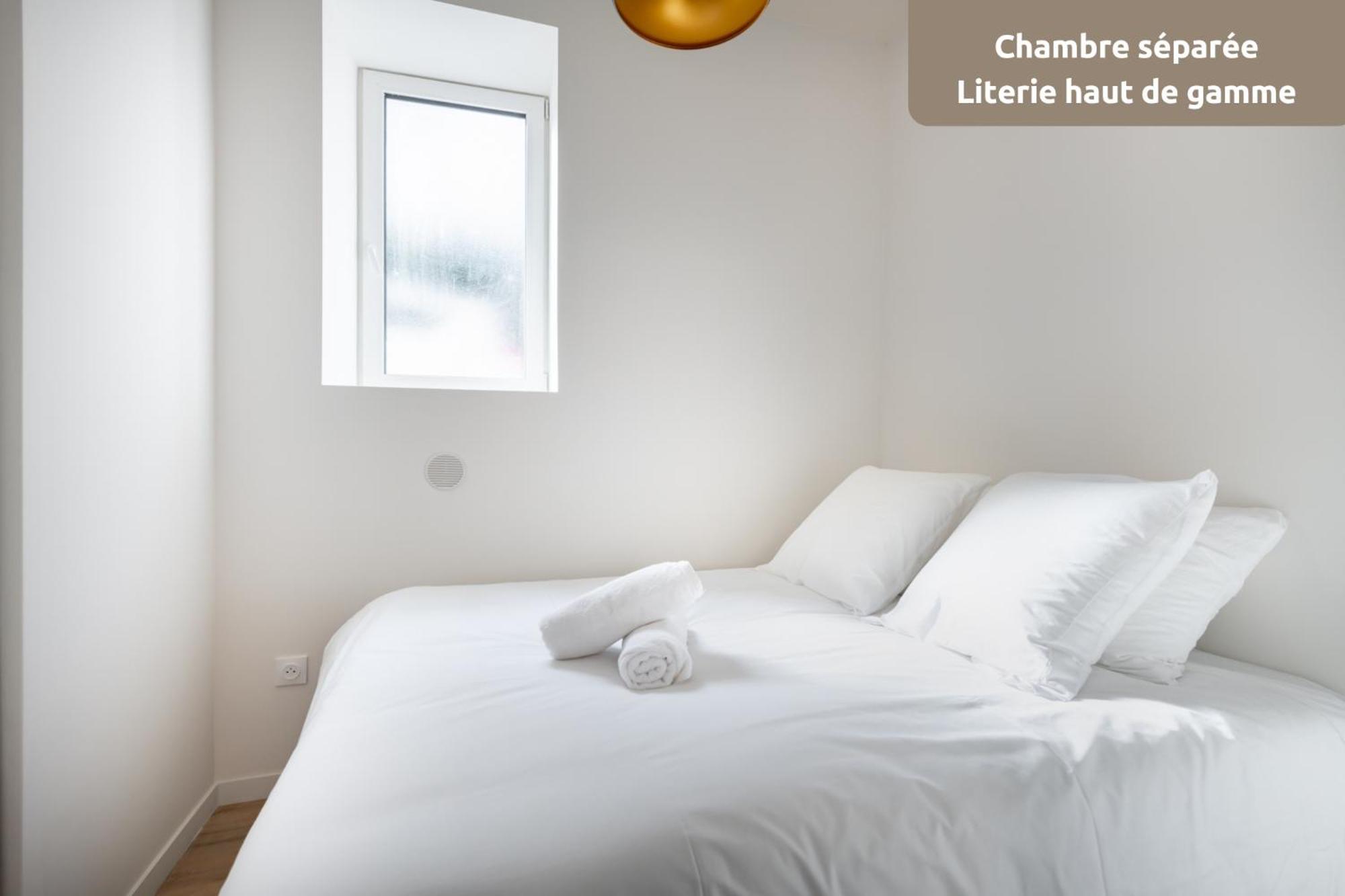 Romarin * Lumineux * Linge Hotelier * Fibre * Confort La Destrousse Dış mekan fotoğraf